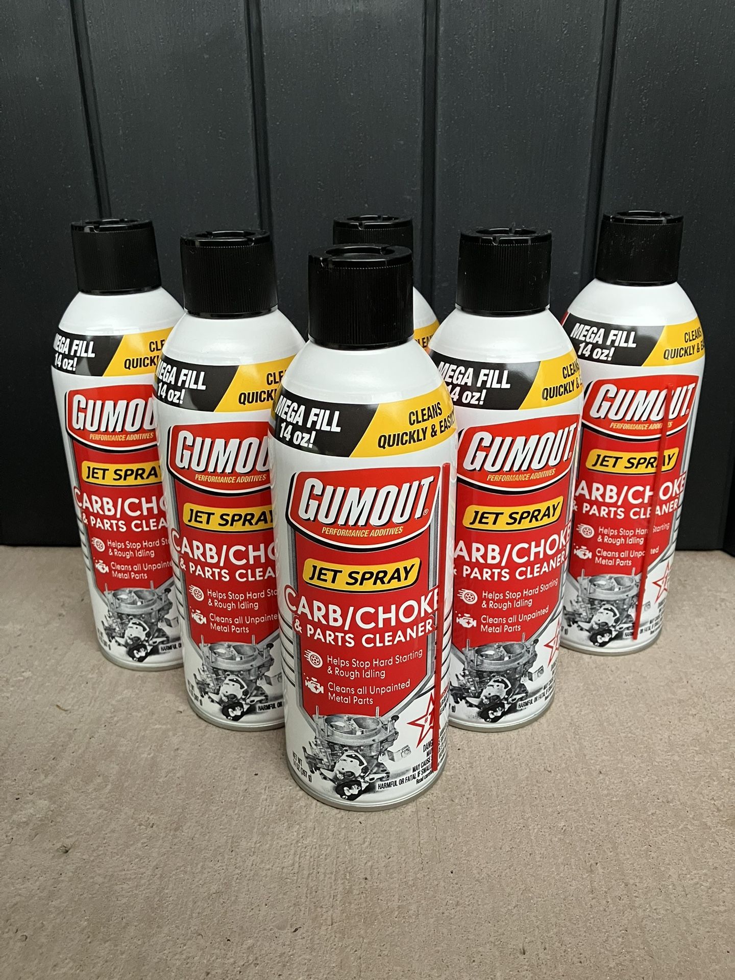 Gumout Carb/Choke & Parts Cleaner (6 Pack)