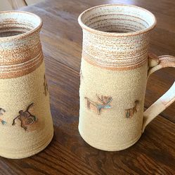Native American Design Large Mugs