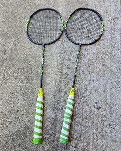 Badminton rackets $5