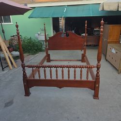 Vintage Queen Size Bed Frame 