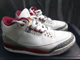 Jordan 3 cardinal red