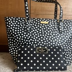 NWT Kate Spade Purse And Matching Wallet, Lightly Used