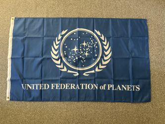 Star Trek United Federation of Planets Flag 3x5