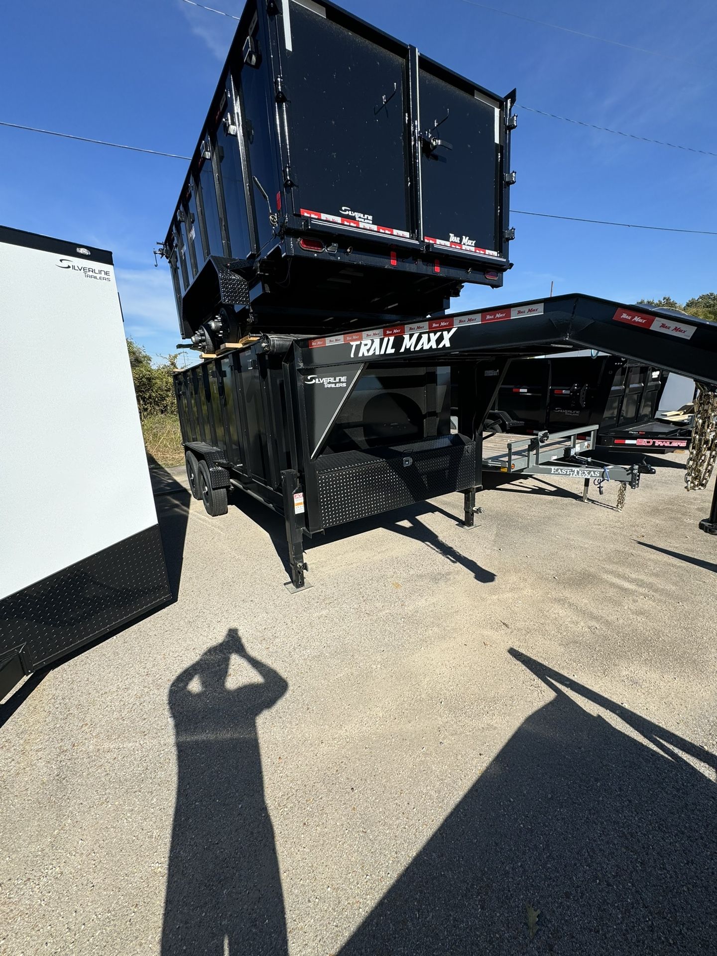 Trailmaxx Gooseneck Dump Trailer