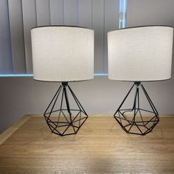 1 Floor & 2 Table/Desk Lamps