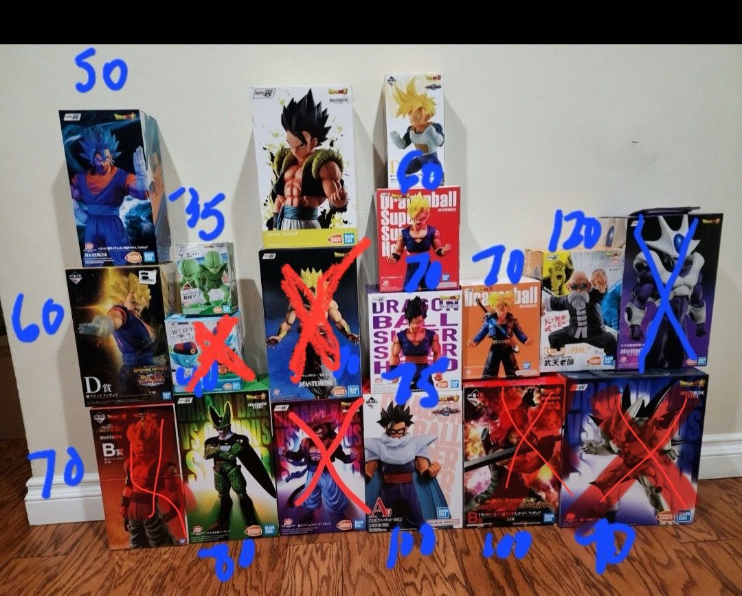Masterlise Dbz Figures/ Statues