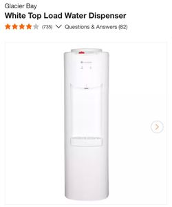 Glacier Bay White Top Load Water Dispenser
