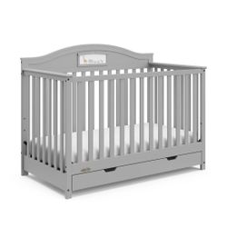 Graco Story 5-in-1 Convertible Baby Crib with Drawer