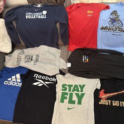 Men’s Nike, Adidas, Puma, Champion, Reebok Pack Shirt Small