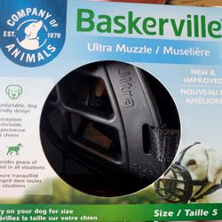 Baskerville Ultra Muzzle. Never Used, Wrong Size
