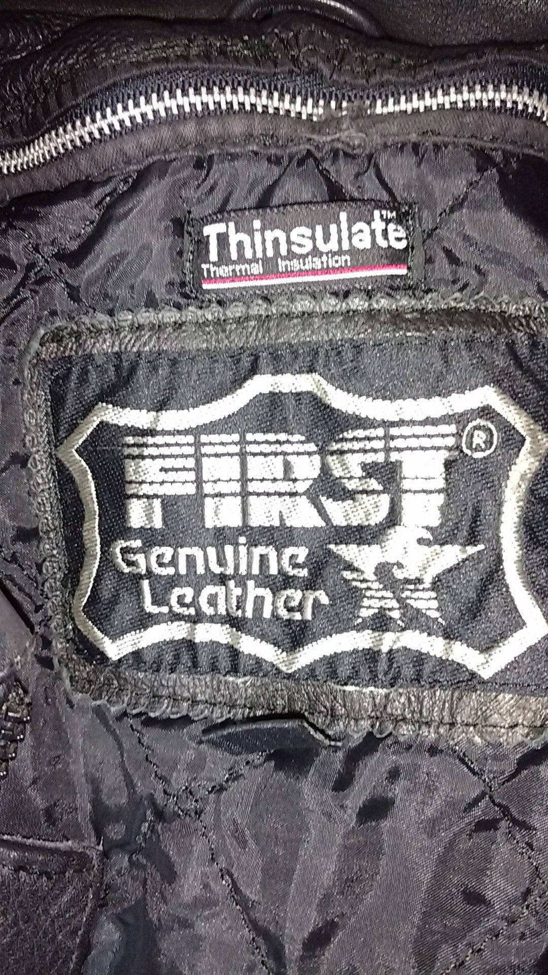 First, genuine leather