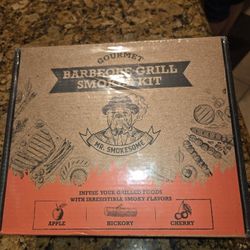 Wood Smoked BBQ Grill  Set