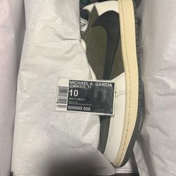 Jordan 1 Travis Scott Medium Olive size 10.5