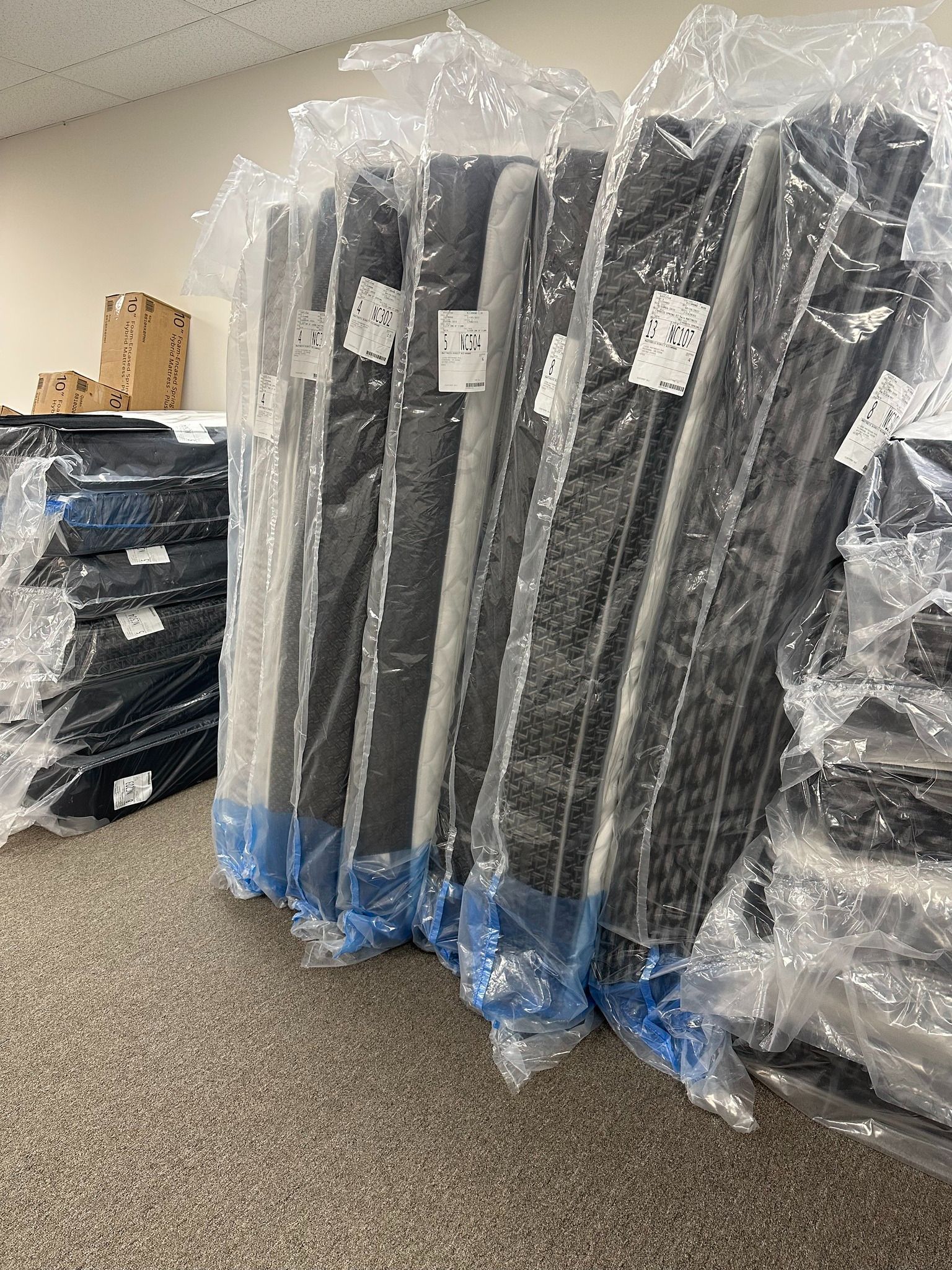 🛌 NEW MATTRESSES IN FACTORY PLASTIC‼️New - ALL SIZES MUST GO! California Kings - Kings - Queens -Fulls - Twin XL - Twins