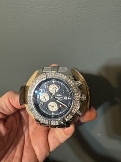 Limited edition Breitling super avenger Factory Diamonds