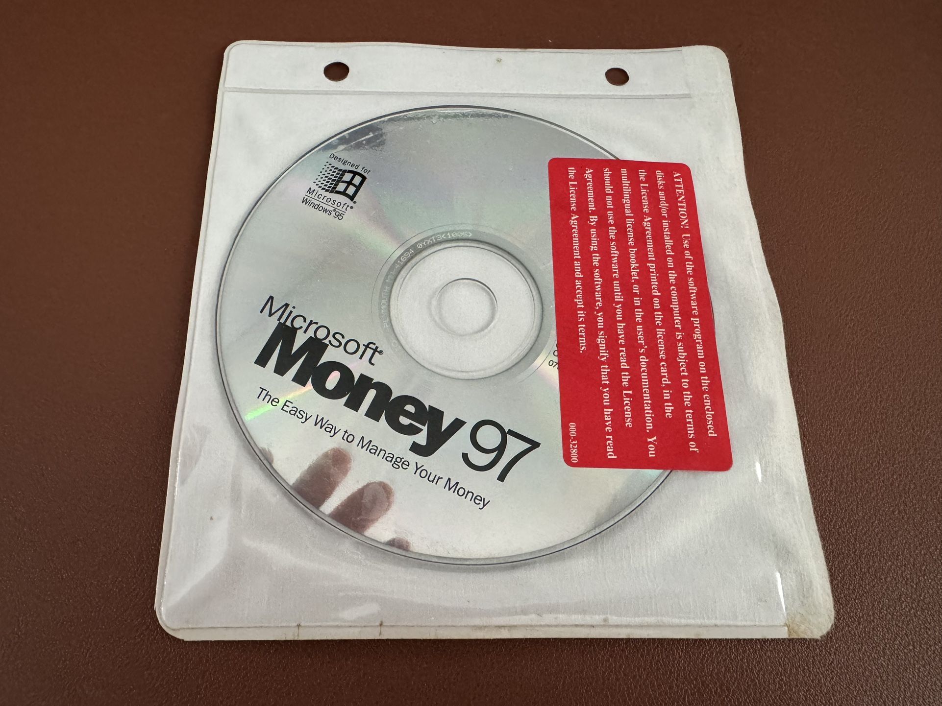 Microsoft Money 97 CD Only Personal Finance Software for Windows – Vintage