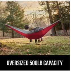 Red Color Over Size Hammock