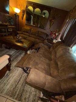 Sala de dos piezas de tres personas