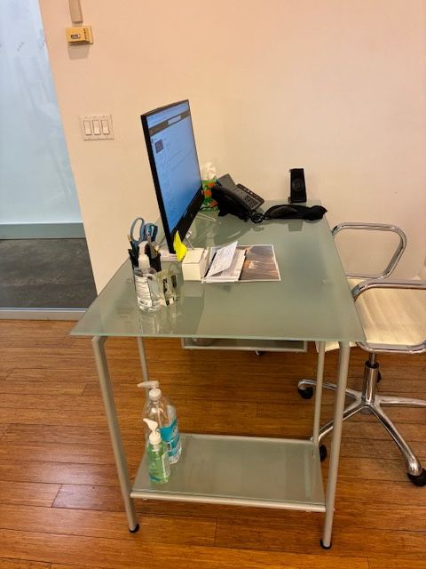 Modern Office Desk & Chair- Negotiable 