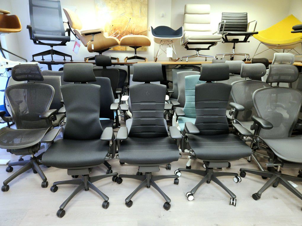 🔥FREE ATLAS HEADREST!🔥SALE!🔥HERMAN MILLER LOGITECH X GAMING EMBODY ALL IN STOCK READY FOR PICK-UP  - DELIVERY  - SHIPPING 