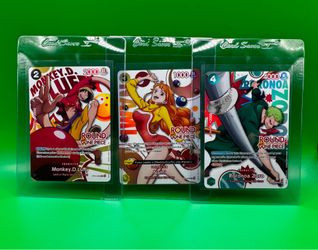 🏴‍☠️ FULL SET: One Piece TCG x ROUND 1 Promo Cards (Complete 10/10 Set)