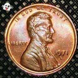 Beautiful 1971 S Lincoln Memorial Cent VF Condition Plus Free 