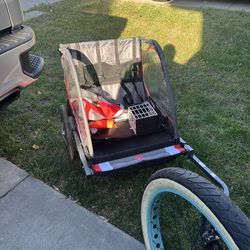 Bike trailer for kids