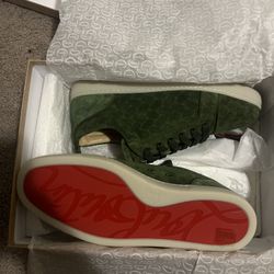 Christian Louboutin Men Louis Junior Orlato Flat US 12 / 45 Low Top Sneakers