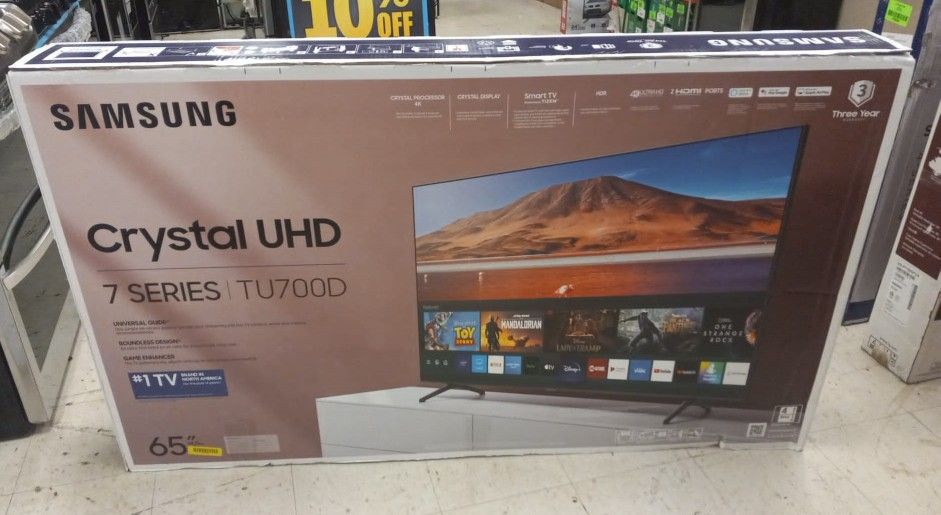 SAMSUNG UN65TU700DF 65 Class Smart TV