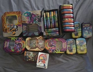 Pokémon tins cases