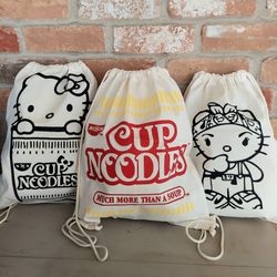 Silhouette Drawstring Backpacks 🎒 