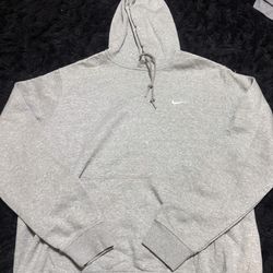 Gray Nike hoodie
