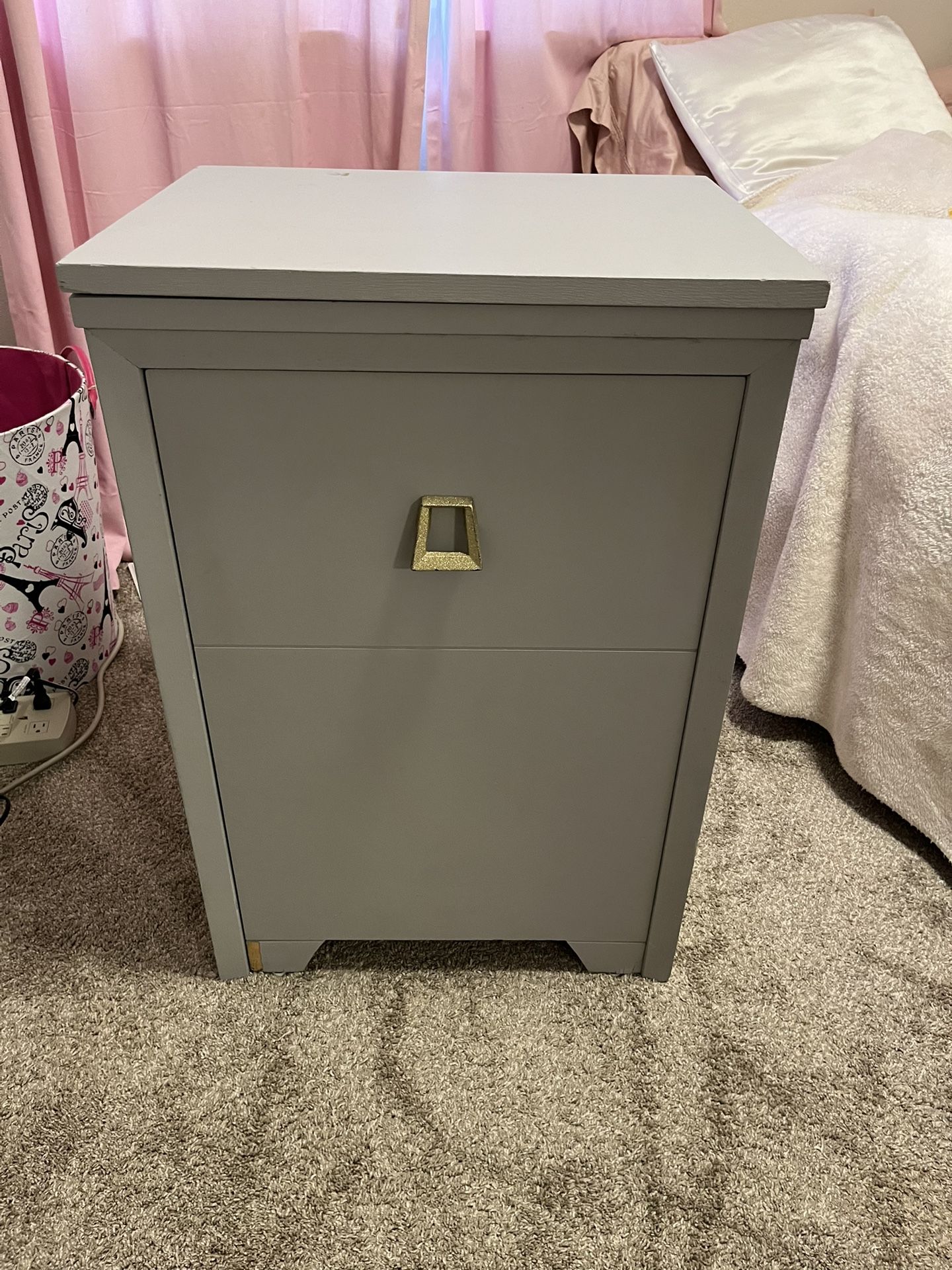 Desk with Slide In Chair