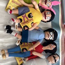 Bobs Burgers Plush set