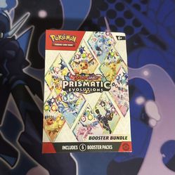 Pokemon Prismatic Evolutions Booster Bundle 