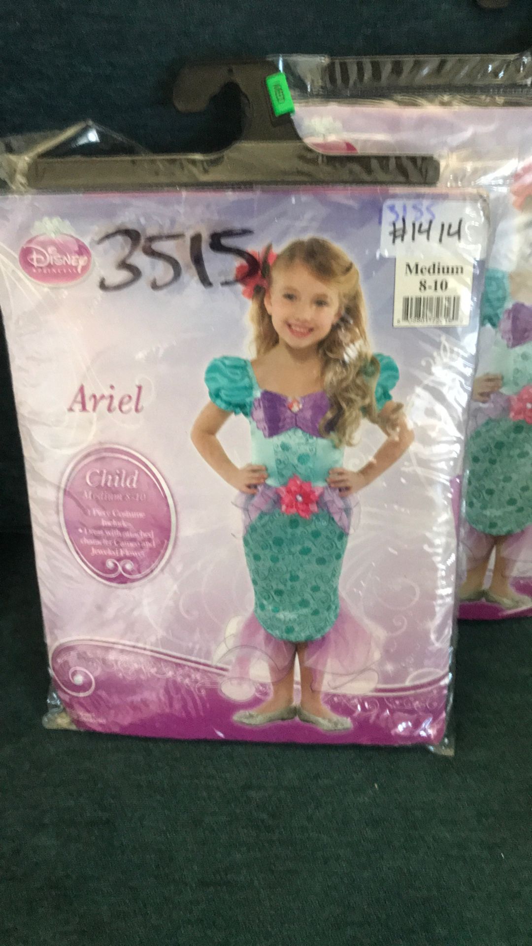 Disney Ariel Girls 8-10 Medium I Have 2