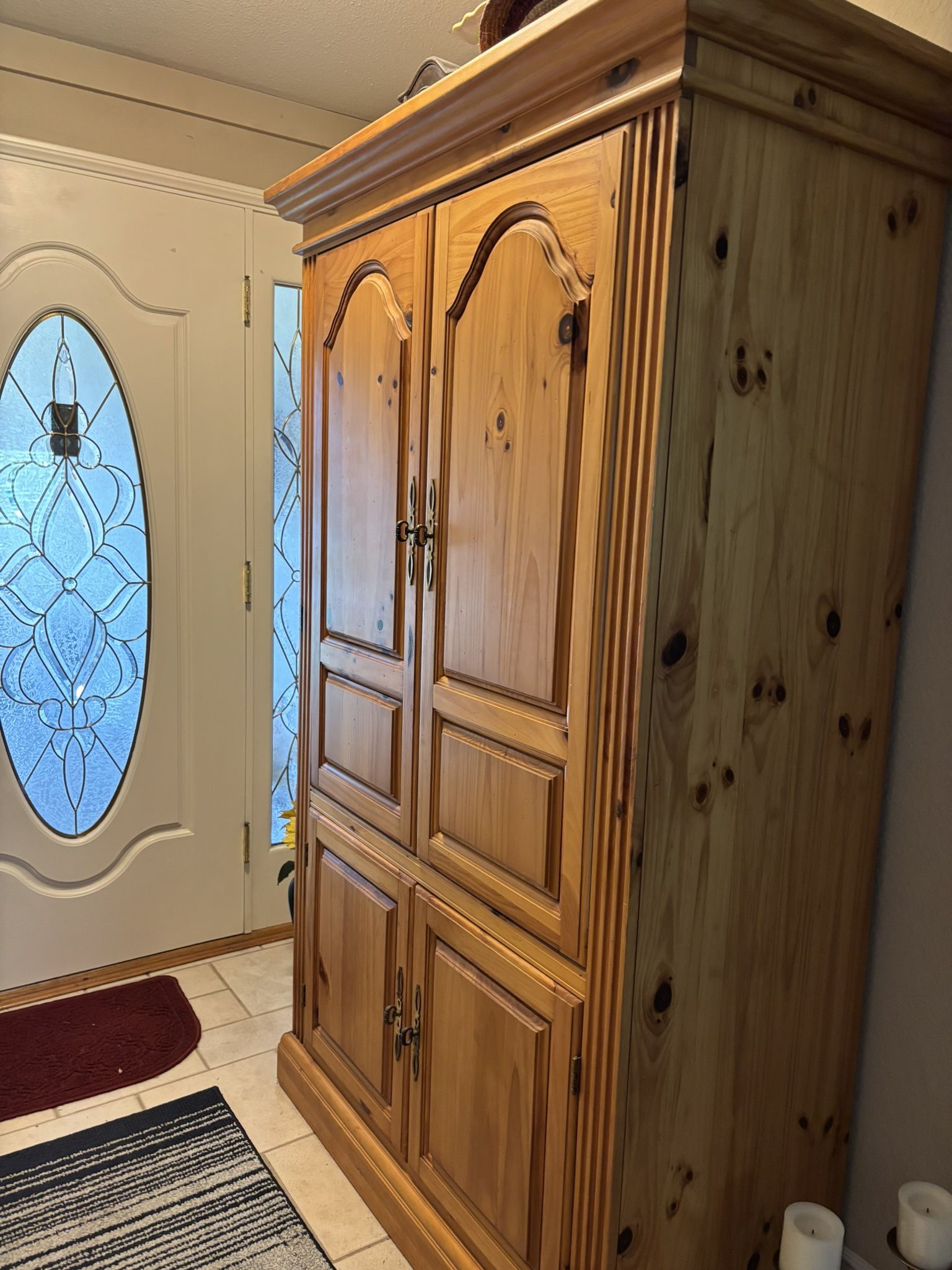 Free Beautiful Hutch. Dimensions 70” Tall X40” Wide X 20” Deep