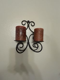 Only $10 Great Metal Accent Candle Sconce