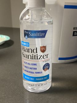 PRO Sanitize- Hand Sanitizer 8oz Case Of 24