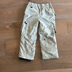Youth camo snowboard Pants Size small