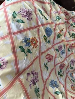 vintage textile from the "Malmaison Collection" (Design #3), designed exclusively for Di Lewis Studios
