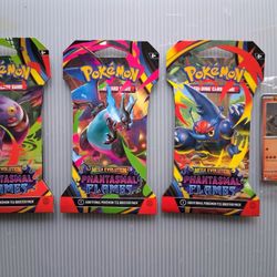 Pokemon Mega Evolution Phantasmal Flames + Promo Card