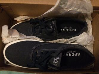 Navy Blue Sperrys Size 8 1/2