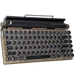 Retro Bluetooth Mechanical Keyboard