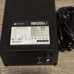 Corsair RMxShift Series - Fully Modular Side Interface - 1200 Watt PSU