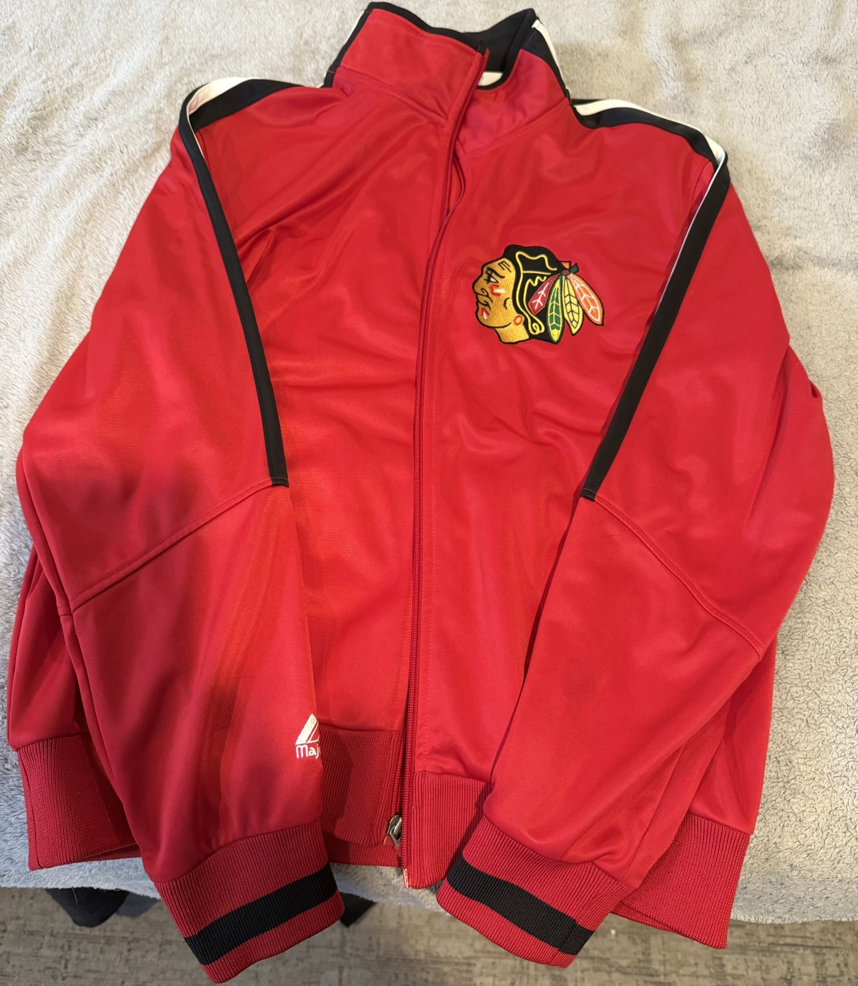 Majestic Blackhawks Jacket