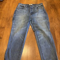 Woman’s Madewell Ankle Crop Jeans Shipping Available 