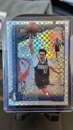 Topps chrome cooper flag X factor