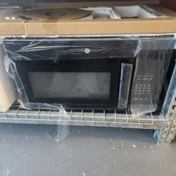 Ge 30 Inch Over The Range Microwave Black 