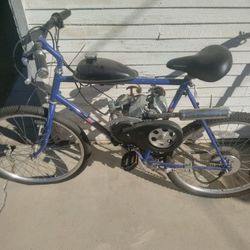 Bicycle With 3.5HP 4-Stroke Engine